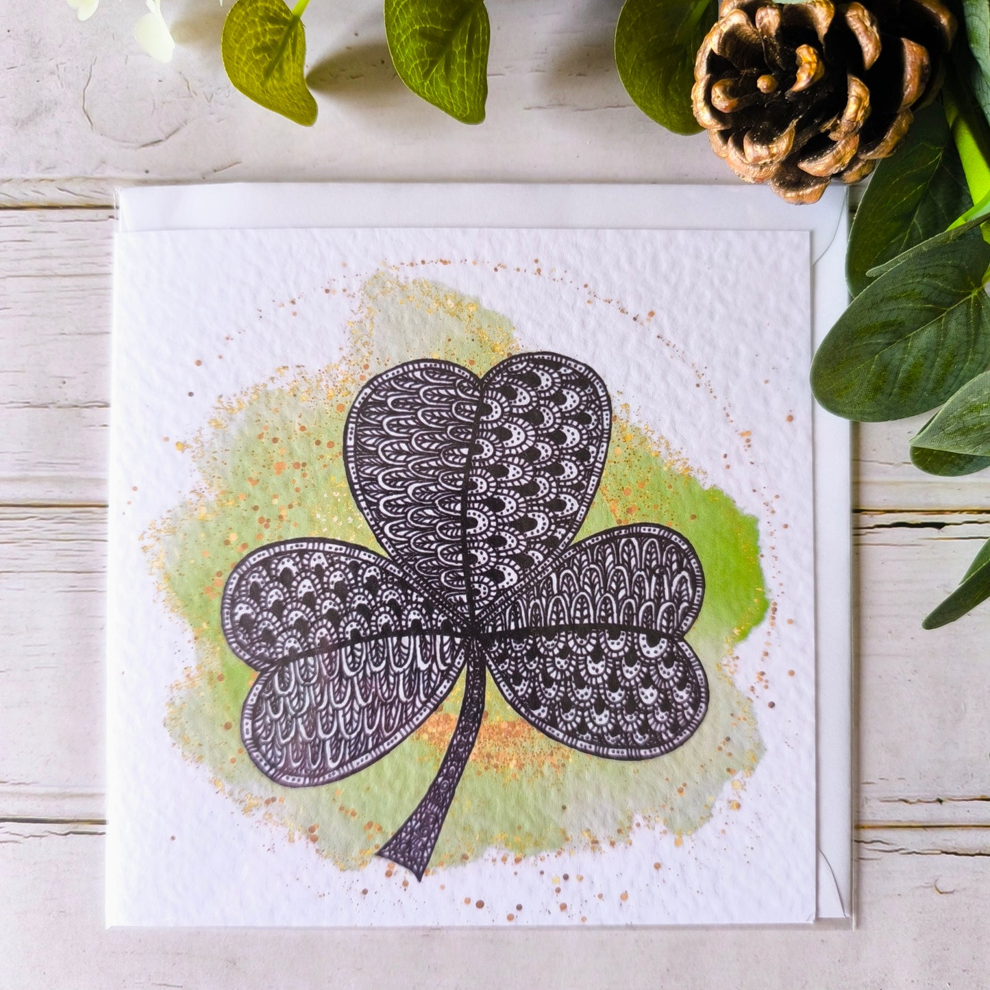 (a) Shamrock Card