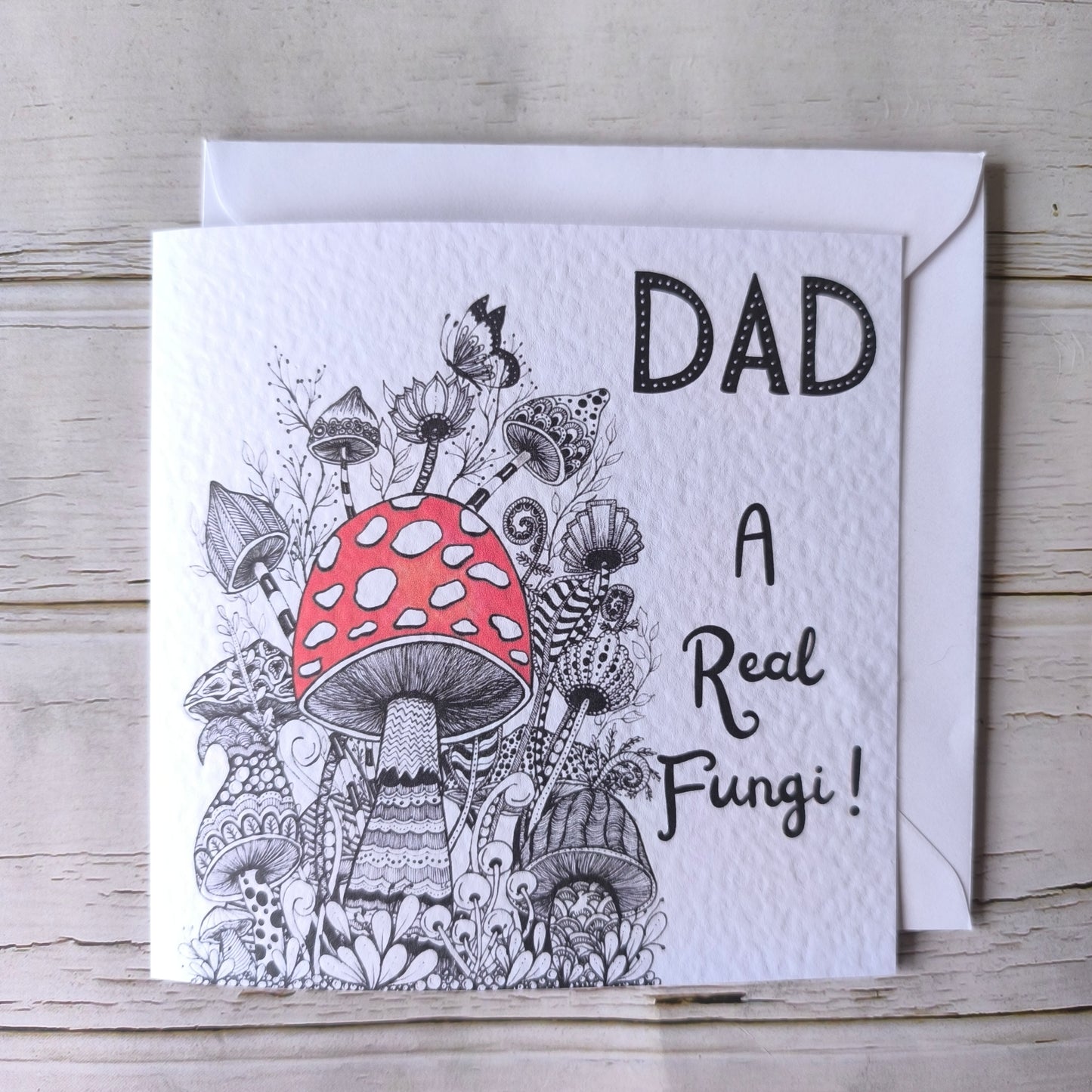(a) Father's Day Fungi Card