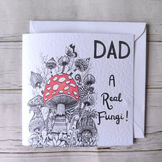 (a) Father's Day Fungi Card